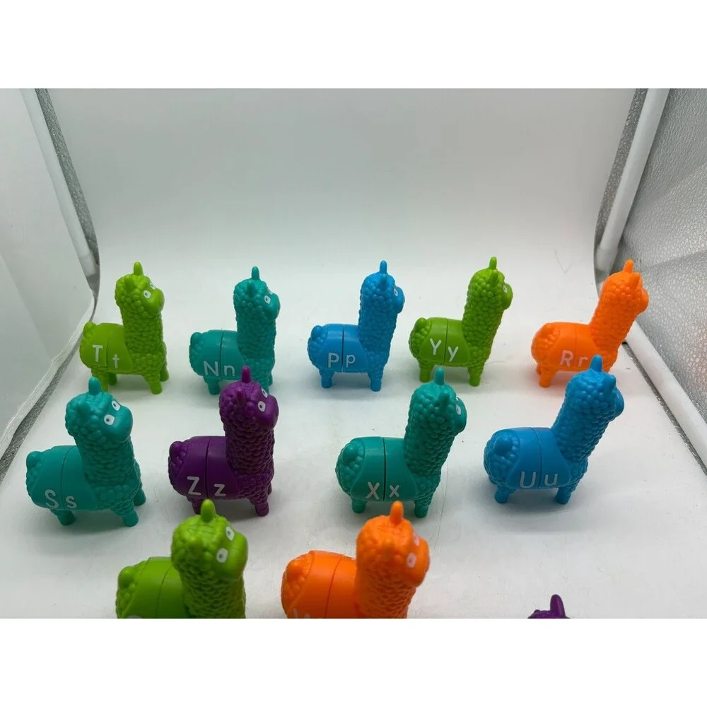 Learning Resources Letter Llamas Snap-n-Learn Alphabet Toy Set Preschool Fun